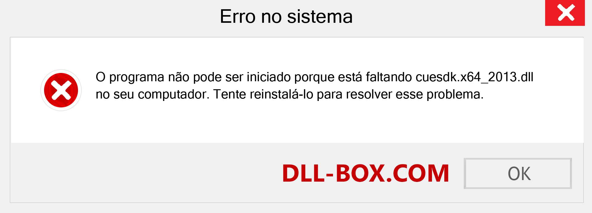 Arquivo cuesdk.x64_2013.dll ausente ?. Download para Windows 7, 8, 10 - Correção de erro ausente cuesdk.x64_2013 dll no Windows, fotos, imagens